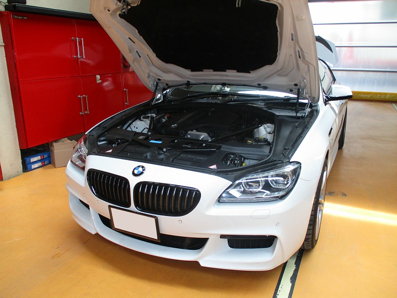 BMW 640i のオールペン外装修理塗装